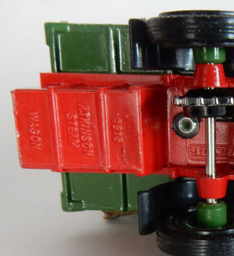 NOS MATCHBOX 1918 ATKINSON LOGGER, No YAS06M COLLECTIBLES DIECAST COA & BOX. - Picture 13 of 13