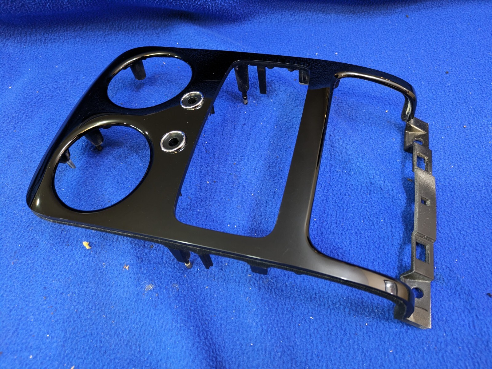 black Bentley Continental Flying Spur Rear Center Console Ashtray hvac trim