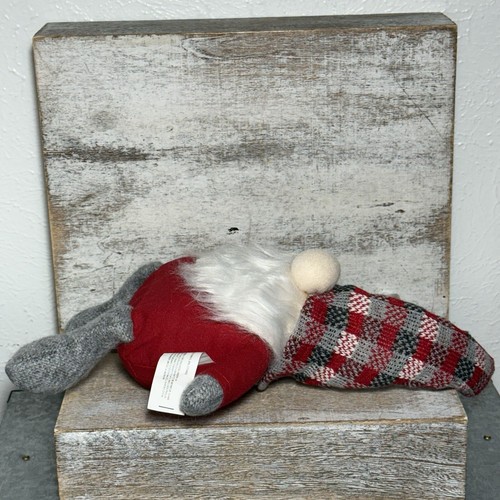 Artículos para el hogar Navidad Papá Noel gnomo con peso sombrero de niñera con campana 11,5x6" - Imagen 14 de 19