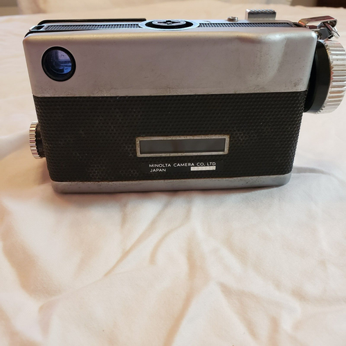 Fotocamera vintage Minolta AutoPak 800 rilevatore di gamma pellicola Rokkor obiettivo 1:2,8 38 mm - Foto 6 di 14