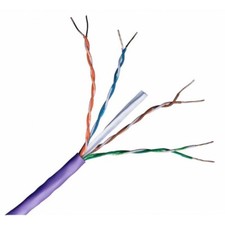 NEW FORCE CATEGORY 6 CABLE U/UTP SOLID COPPER 8m LENGTH – VIOLET CAT6E
