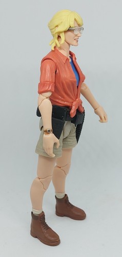 Jurassic Park Amber Collection DR. ELLIE SATTLER Mattel 6” 2021 Universal - Picture 6 of 6