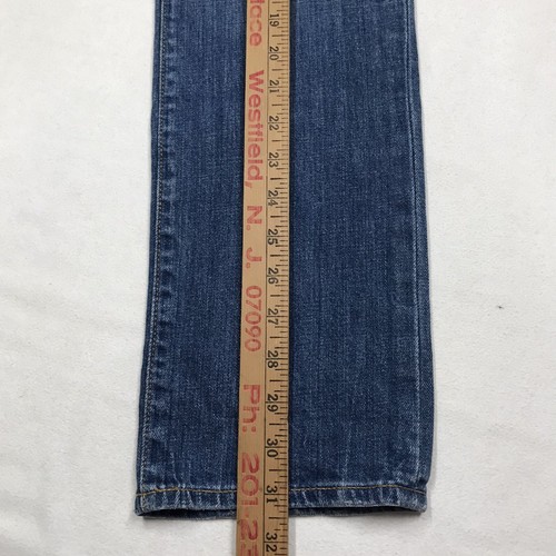 BIG STAR Kate Jeans Women 28R (31x31) Light Wash Whisker Stretch Denim Straight - Picture 16 of 18