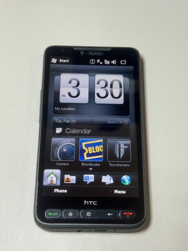 HTC HD2 Leo PB81120 - Noir (T-Mobile) Rare Windows Phone - Spécial collector