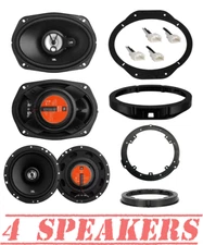 JBL Stage1 Front & Rear Car Door Speaker replacement for 2015-2023 Ford F-150