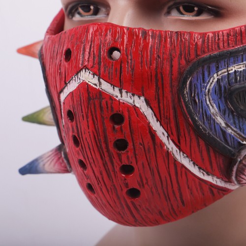 Cosplay The Legend of Zelda Majora Half Face Mask Adult Halloween Party Masks - Picture 7 of 11