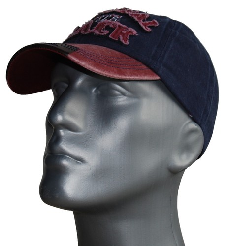 Cool4 VINTAGE BASECAP 2-Farbig THE BLACK Baseball Kappe Retro Cap E55 - Picture 3 of 19