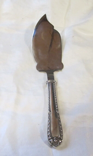 INTERNATIONAL SILVER Gadroon Sterling 1933 Large Fish Server Solid Sterling 10" - Picture 4 of 8