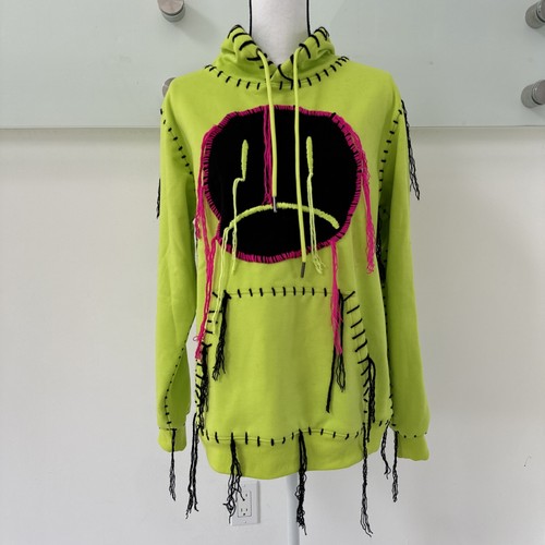 Thick Y2K Aesthetic Unisex Hiphop Streetwear Gothic Lolita Teen Hoodie Size M - Picture 7 of 10