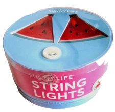 Sunny Life Watermelon String Lights 10 LED Lights New in Box Indoor Use Only