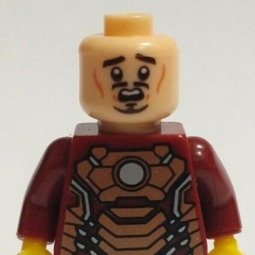 LEGO Minifigura Iron Man Mark 42 Armadura sh065 Superhéroes Vengadores 76006 - Imagen 4 de 5