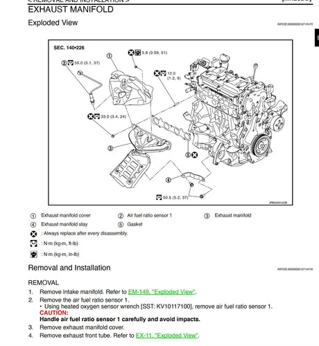 Nissan Qashqai J11 (2013-2019) manuale officina workshop manual - Zdjęcie 7 z 8