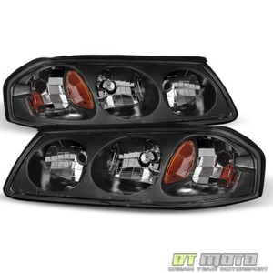 2000 2005 Chevy Impala Headlights Replacement 00 05 Headlamps Pair Image Is Loading 2000 2005 Chevy Impala Headlights Replacement 00 05