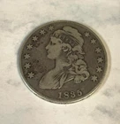 1835 Bust Half Dollar Great Detail Old Cleaning #969