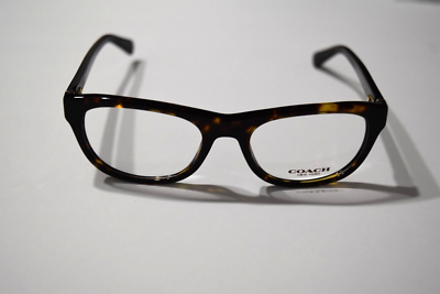 Coach Dark Tortoise HC6081 5120 51-18-135 Eyeglasses A | eBay display picture 1