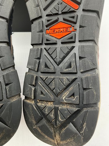 Merrell Fullbench Tactical Boots Mens Size 11M Navy Brown Waterproof Lace Up - Picture 21 of 23