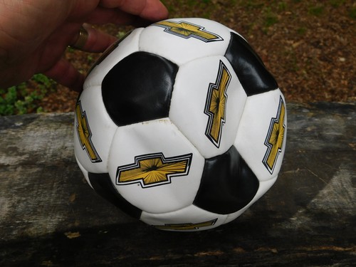 29 Panel Oficial Chevrolet Chevy Balón de Fútbol Anuncio Promoción Sorteo *RARO* - Imagen 3 de 3