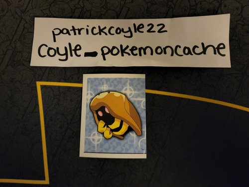 Kabuto #227 Pokemon Merlin Sticker NM - Picture 2 of 3