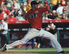 Autographed 8 X 10 Photo of Bryan Morris of the U.S.A. team