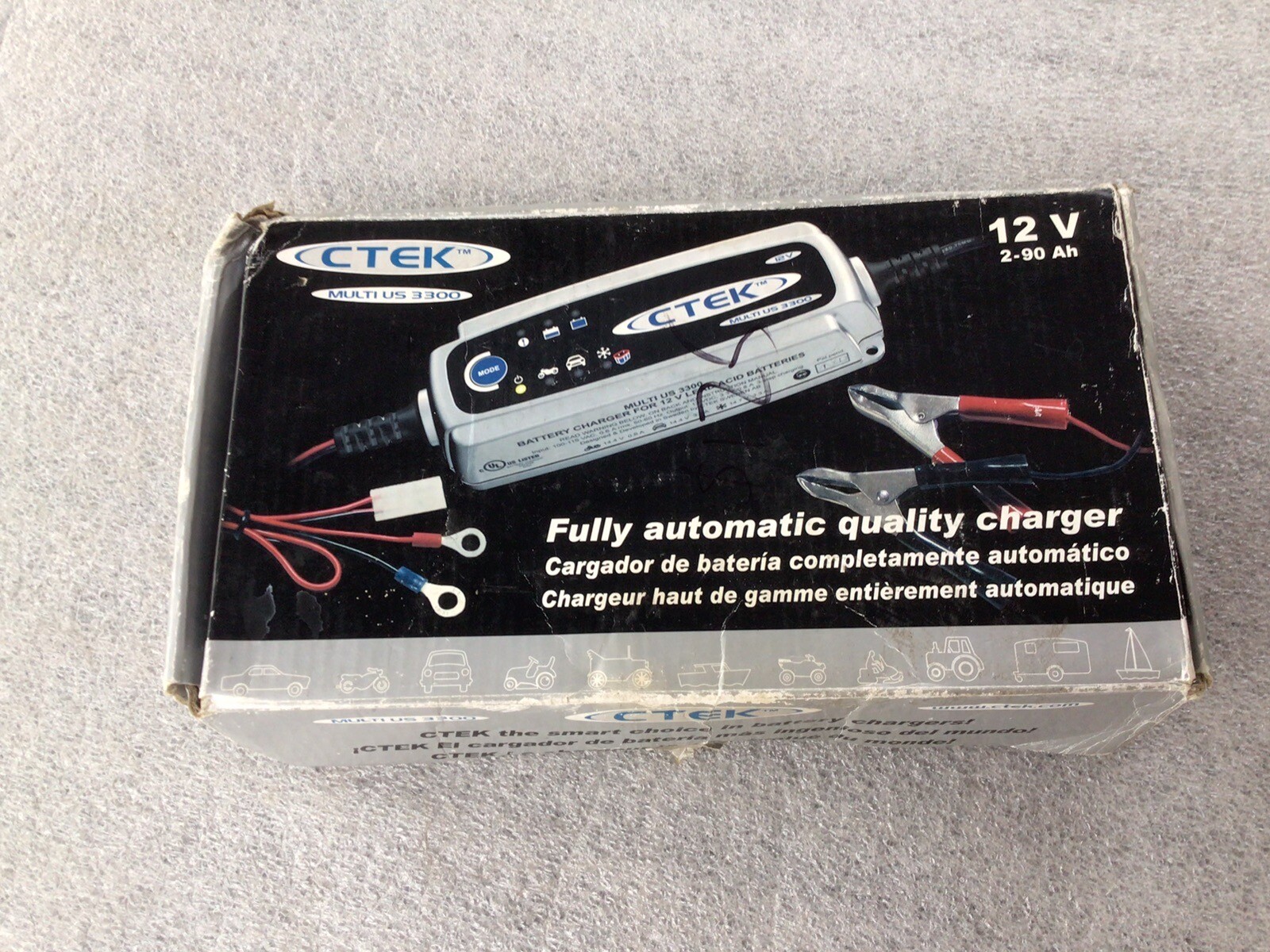 CTEK Multi US 3300 12 Volt 12V Car Battery Automatic SMART Charger