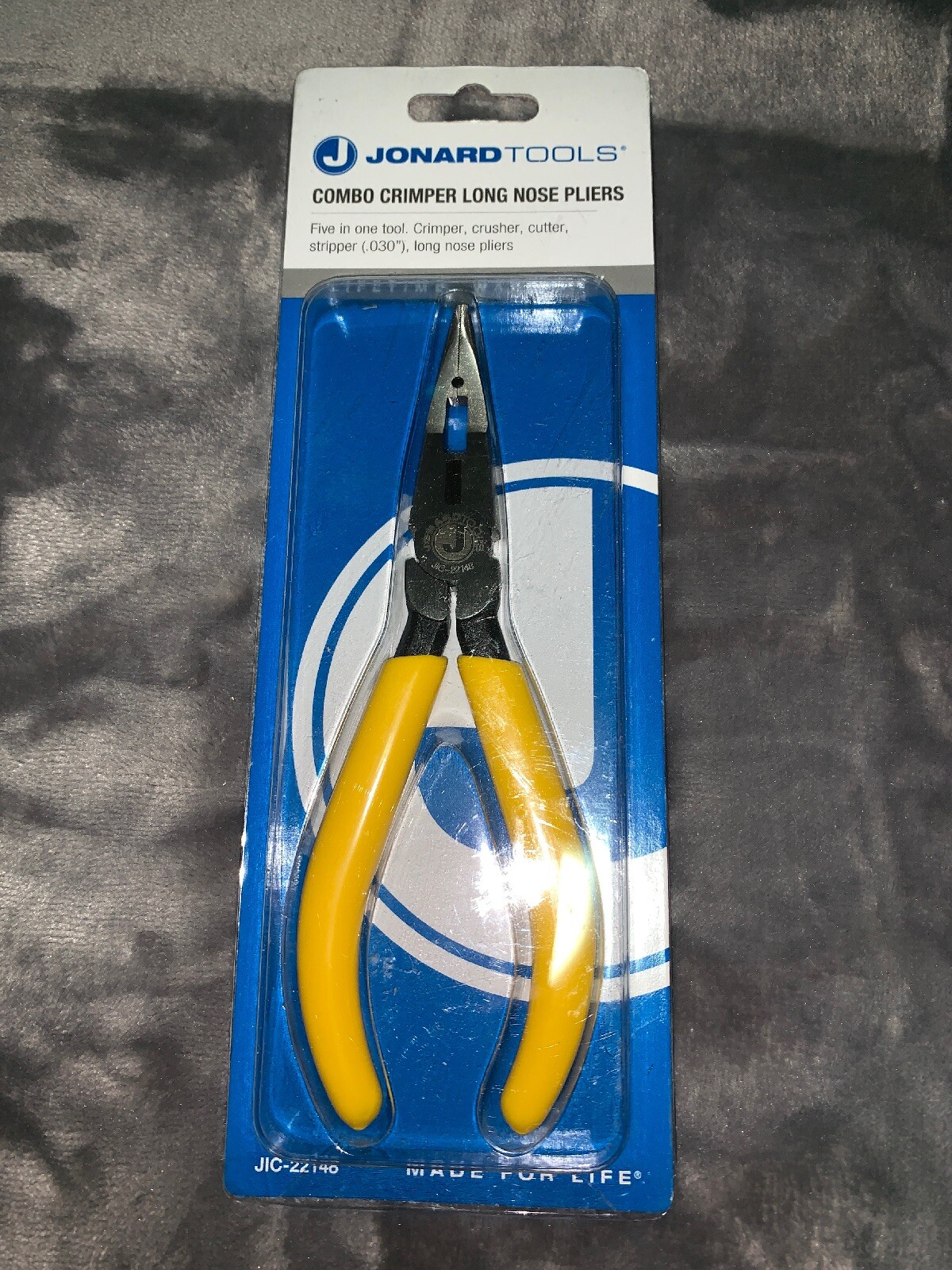 Hand Crimpers Strippers Splice Jic B 6 7 8 L 709 Jonard Tools Crimper Ur Uy Ug Business Industrial Msgtours Com