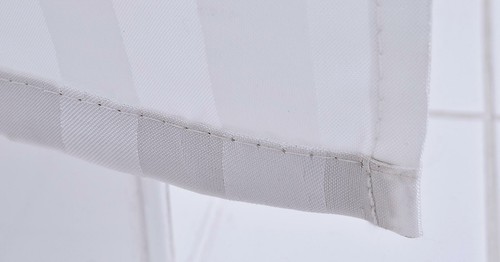 RIDDER Duschvorhang Textil Neptun 180x200 cm grau Textilvorhang Polyestervorhang - Bild 6 von 6