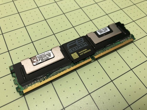 Kingston KVR667D2D4F5K2/8G 8GB (2x4GB) DDR2 Fully Buffered FB ECC PC2-5300  - Picture 5 of 9