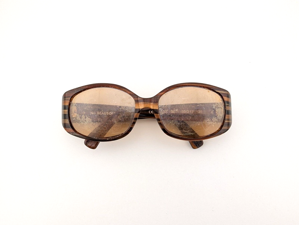 BEAUSOLEIL 老眼鏡 Beausoleil Eyeglasses, Frames Only, 193 951 Brown, 53-17-125