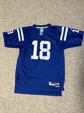 Reebok Indianapolis Colts Peyton Manning 18 Jersey Youth XL Adult S On Field