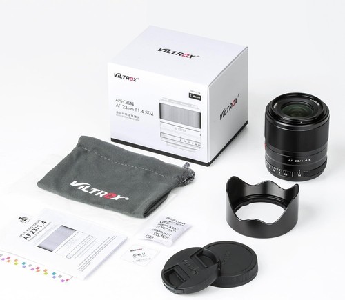 Viltrox 23mm f1.4 E AF Auto Focus Large Aperture Lens for Sony E-mount Cameras - Picture 8 of 10