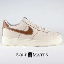 Nike Air Force 1 '07 Pale Ivory Sail Brown IB8865-221 Men's Size 11.5 Shoes