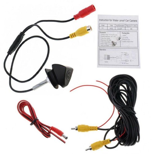 Car 170°Wide Lens Logo Embedded Rear Front View Camera Kit Waterproof For Toyota - Foto 11 di 11