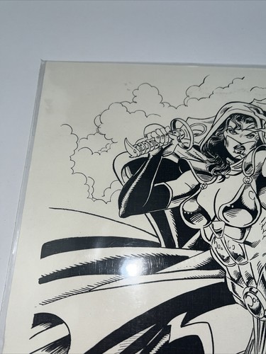 Robb Phipps Comic Buch Kunst Mantra Malibu Comics - Bild 9 von 13