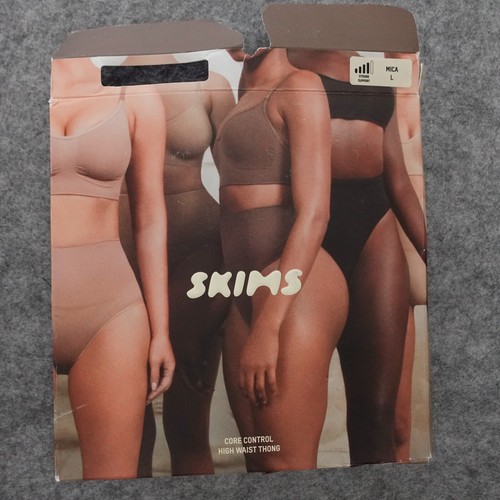 Skims Core Control High Waist Slip Glimmer braun hellbraun Größe L Large - Bild 5 von 8
