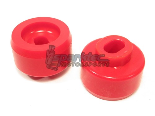 Prothane Body Mount Bushings Kit 99-14 Silverado Sierra 1500 2500 All Cabs Red - Picture 3 of 5
