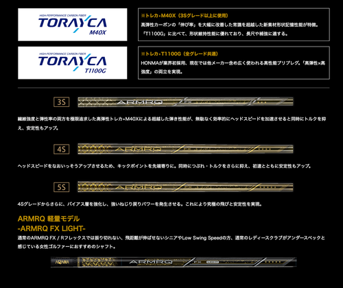 HONMA Beres 09 Lefty Fairway Wood Club 5W 18° ARMRQ FX 3S 3Star SR-Flex 2024 MTO - Picture 10 of 13