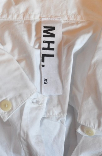 *MHL Margaret Howell* Classic white shirt XS (UK 10/12)^ - Picture 2 of 6