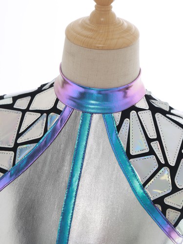 Girls Costume Carnival Skirt Outer Space Dress Masquerade Club Princess Party - Bild 17 von 25