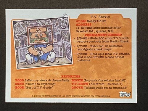 2022 Topps Cromado Basura Pail Kids Serie 5 Refractores Atómicos - ¡Tú eliges! - Imagen 157 de 167