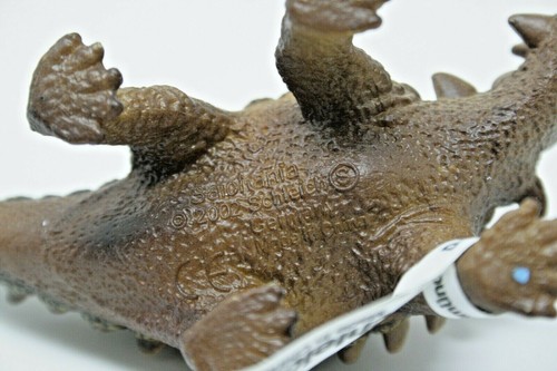 Schleich 2002 Saichania 14505 Dinosaurio 4 1/4" Largo Retirado Nuevo con etiqueta BARCO GRATIS - Imagen 4 de 4