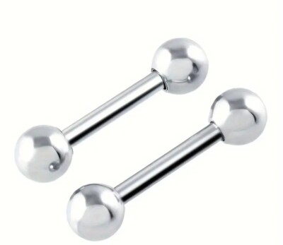 Ohrringe Ohrstecker 4 Stck. Herren Damen Edelstahl Silber Modeschmuck