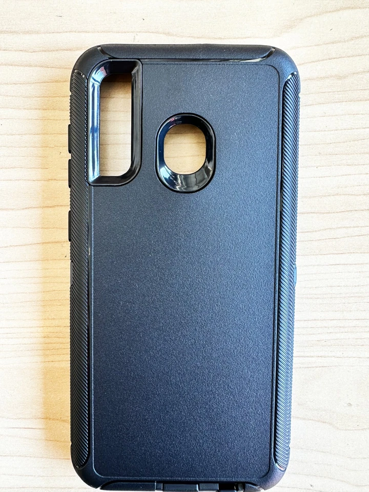 Funda 3 en 1 con soporte para Samsung Galaxy A20 + Protector de vidrio templado Foto 4 de 4