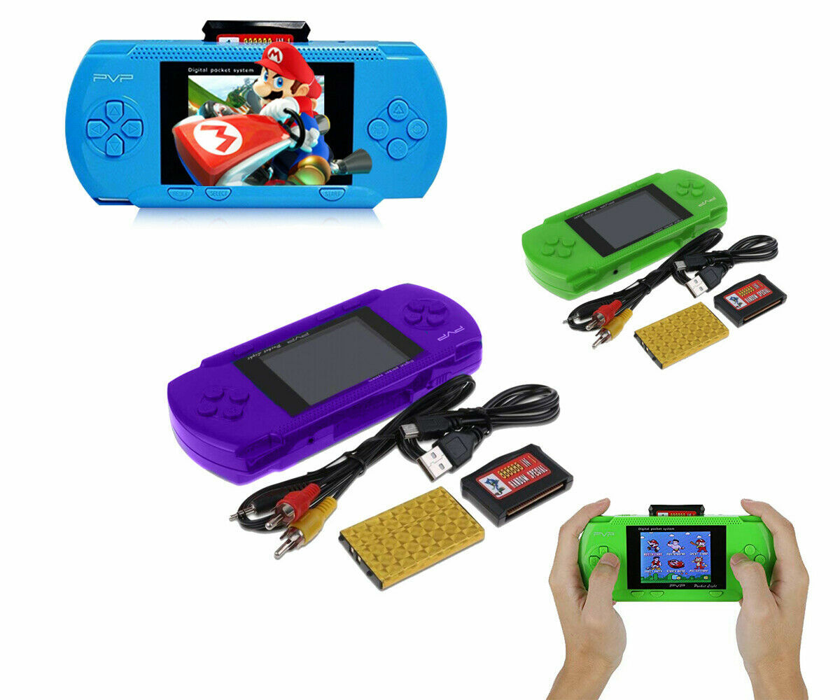 Console Portable Pvp Station Jeux Jeu Vidéo Écran LCD 2,7 9000 Jeux Cir