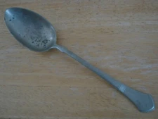 Vintage Berndorf Alpacca  Table, Soup or Serving Spoon 8-1/2" Long