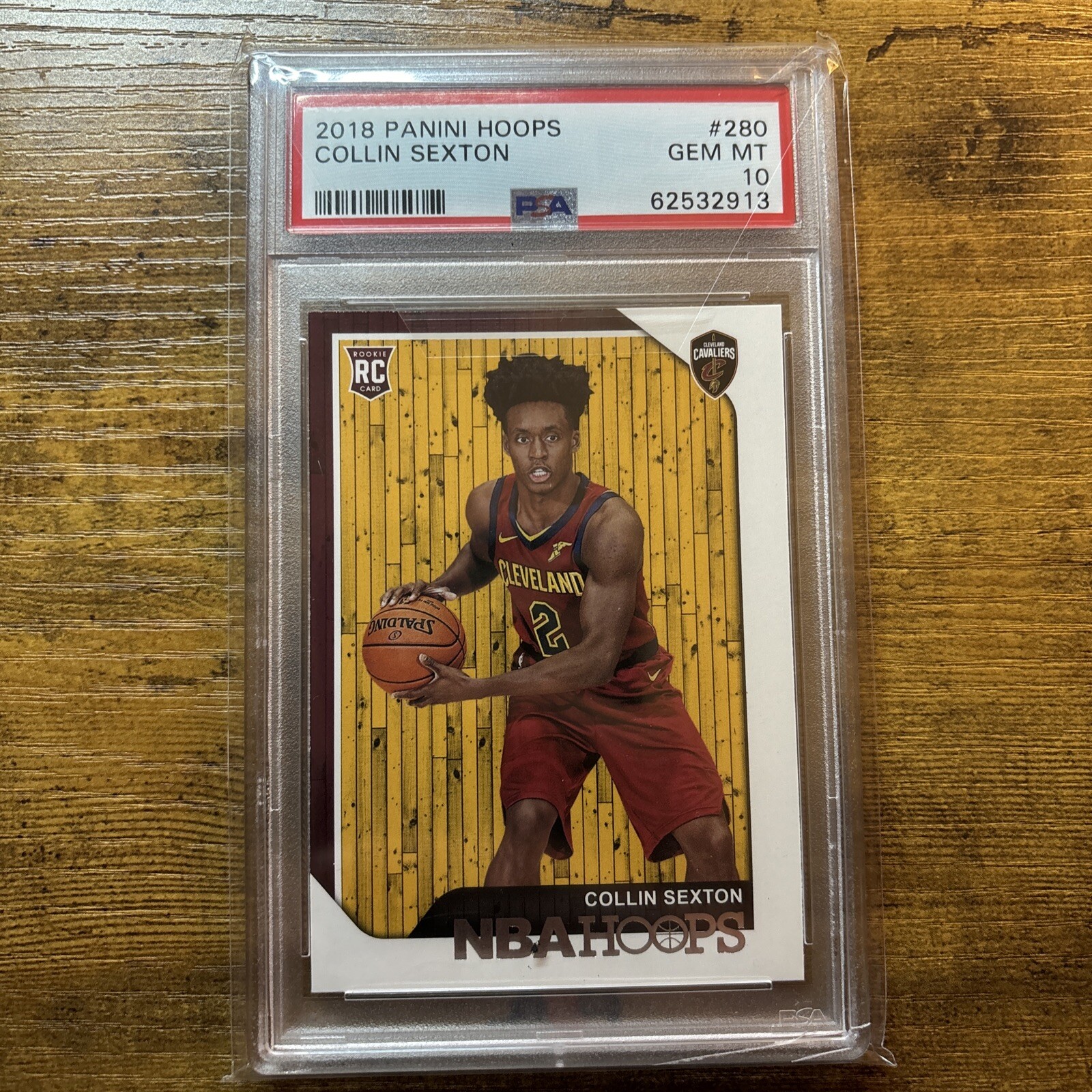 2018-19 Panini NBA Hoops - #280 Collin Sexton (RC) PSA 10 (Cleveland Cavs)