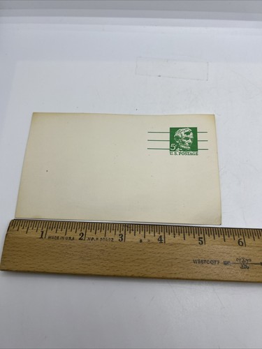 Lot of 6 Vintage Pre-Printed Postal Cards Paul Revere, Franklin, Lincoln - Picture 14 of 15