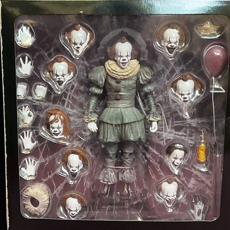 NECA THE MANY FACE OF PENNYWISE ペニーワイズ IT The Many Faces of Pennywise Clown 7
