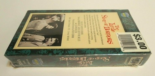 LITTLE SHOP OF HORRORS 1961 VHS video tape SEALED new seal horror roger corman - Picture 11 of 11