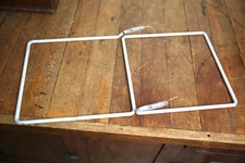 Vintage Neon Ad Clock Telechron advertising sign NOS Turquoise neon tube part