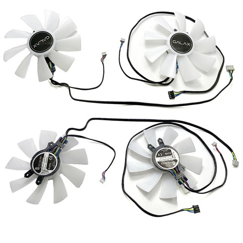 Ventilateur Refroidissement pour Carte Graphique GALA RTX2070 2080 2080SUPER EX Blanc V2 - Photo 7/12